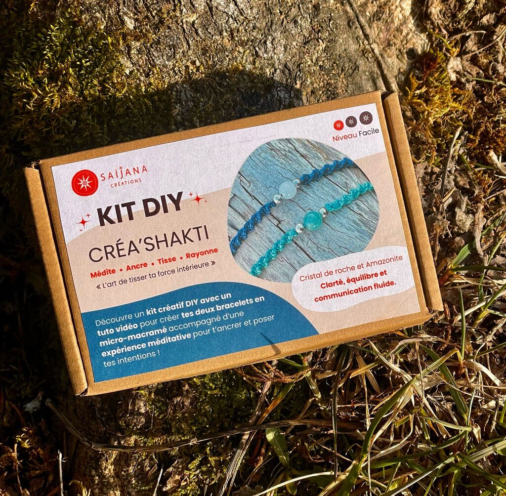 Kit DIY – Créa shakti – Bleu